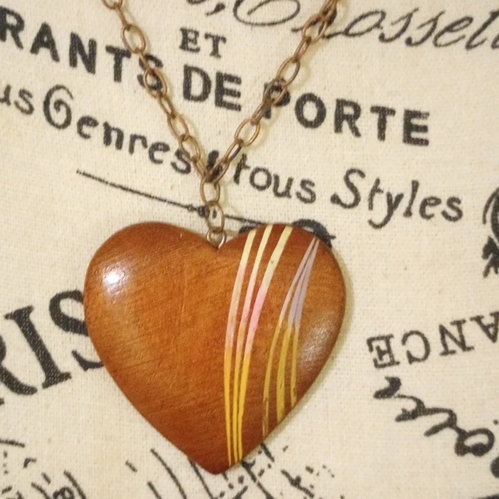 🍒Y2K Vintage Heart Necklace - Picture 2 of 4